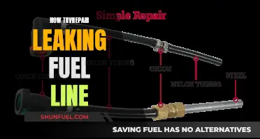 Repairing a Leaking Fuel Line: A Comprehensive Guide
