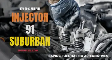 Cleaning Your 91 Suburban: Fuel Injector Maintenance