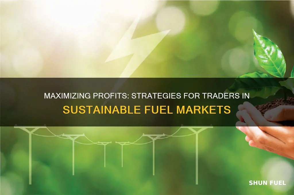 how traders can capture value in sustainable fuels