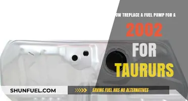 DIY Guide: Replacing the Fuel Pump in a 2002 Ford Taurus