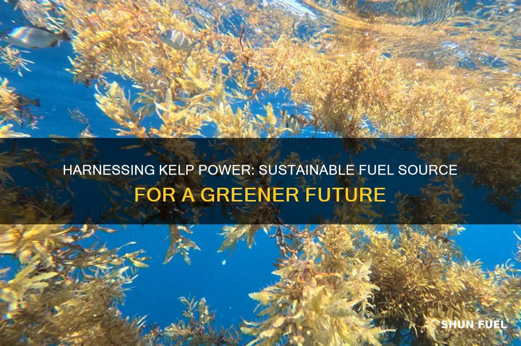 how tro use kelp as a fuel source