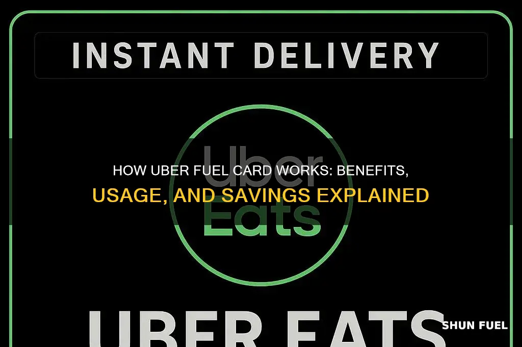 how uber fuel card works