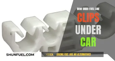 Undoing Fuel Line Clips: A Guide for Car Enthusiasts