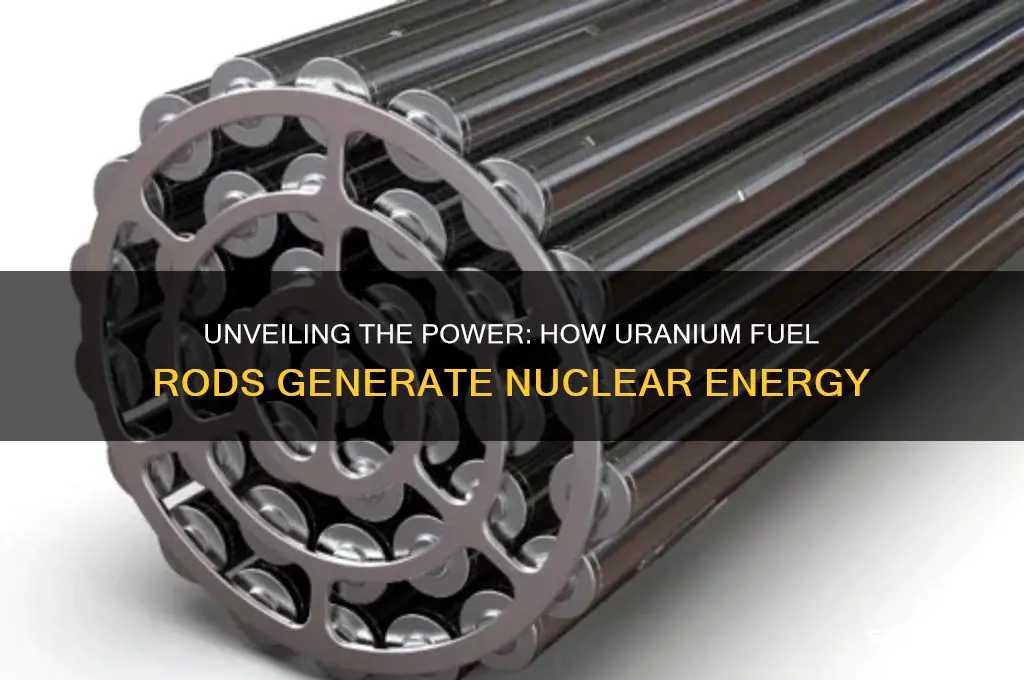 how uranium fuel rods work