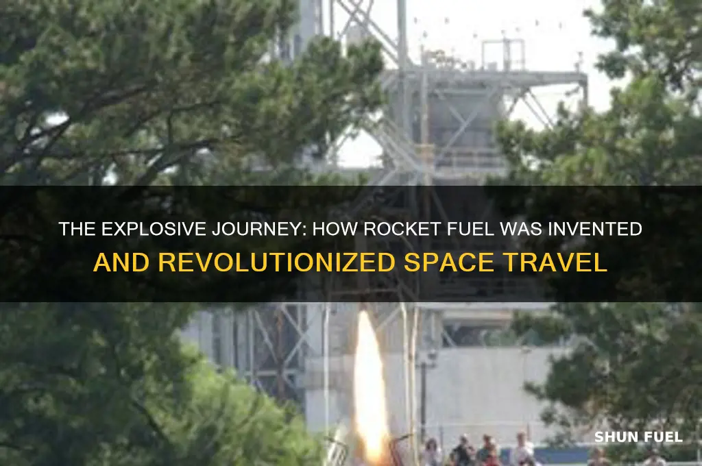 how was rocket fuel invented