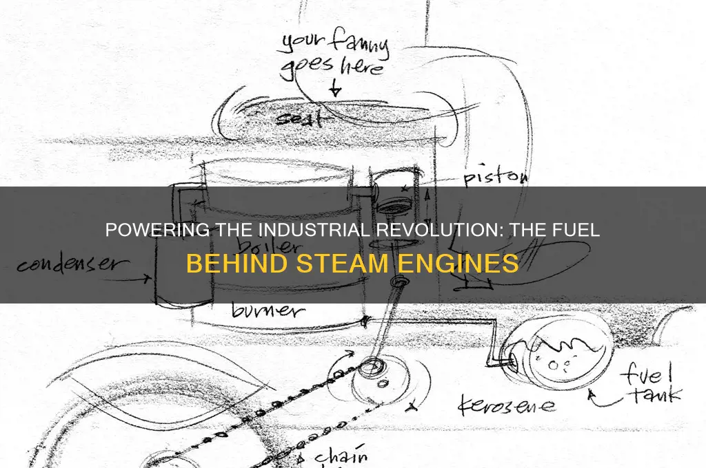 how was steam engine fueled