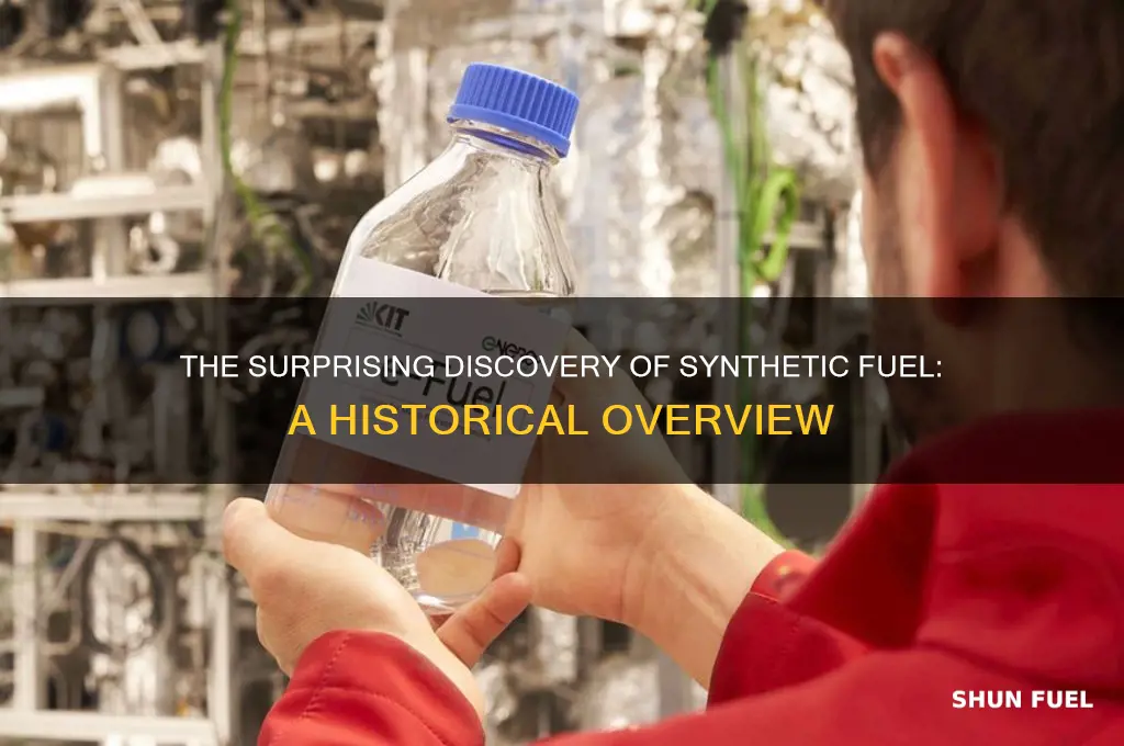 how was synthetic fuel discovered