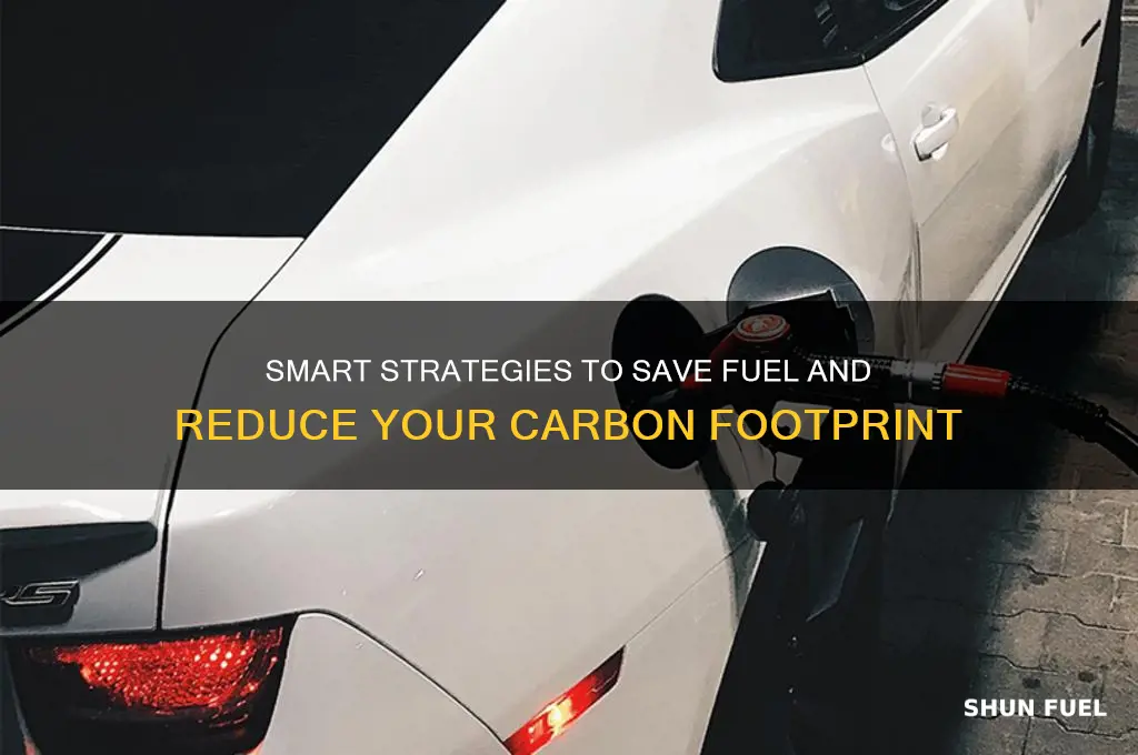 how we can save fuel