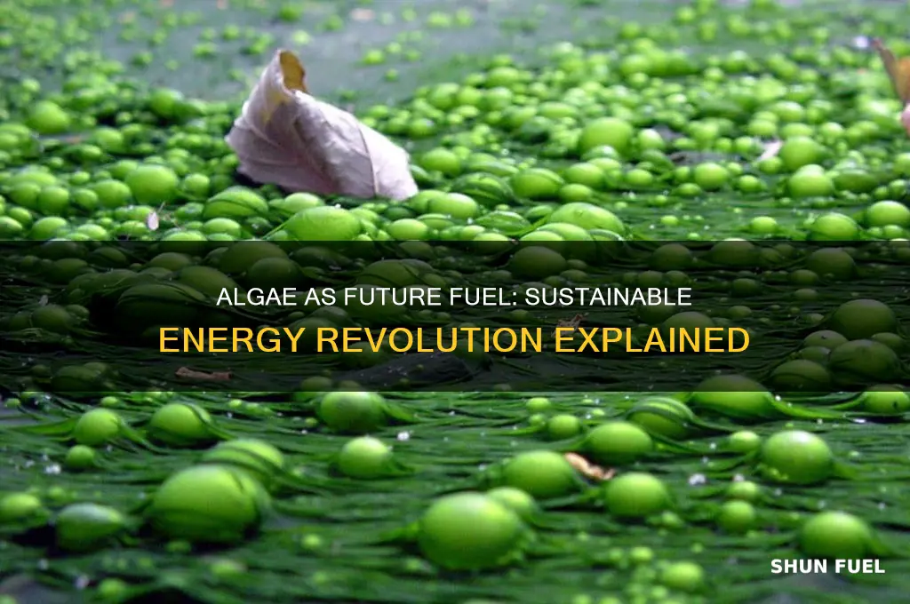 how will algea be fuel
