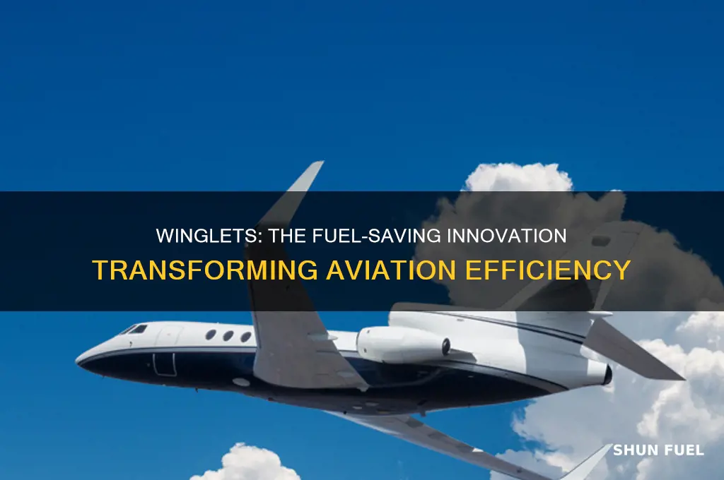 how winglets save fuel