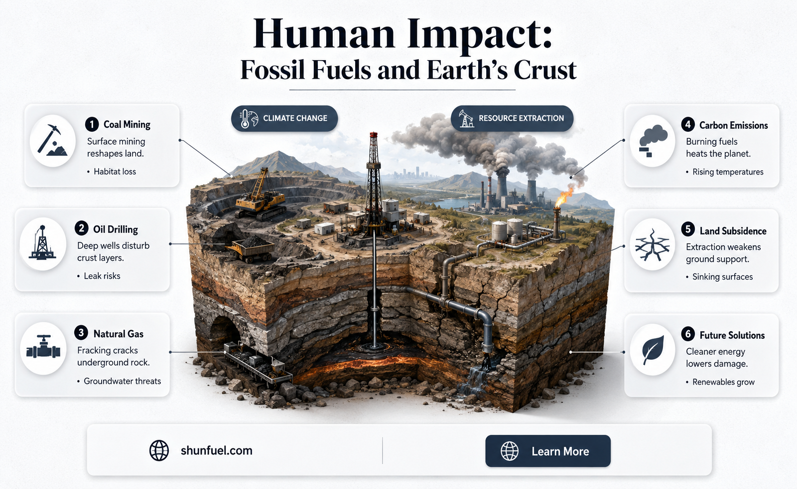 are humans impacting earth