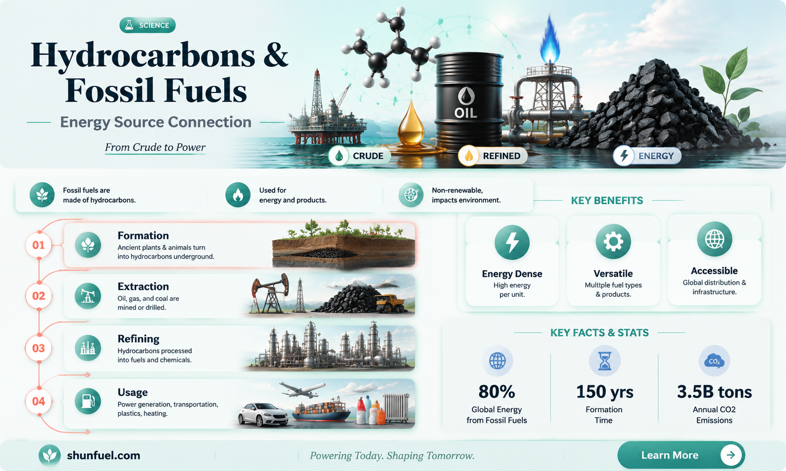 are fossil fuels hydrocarbons