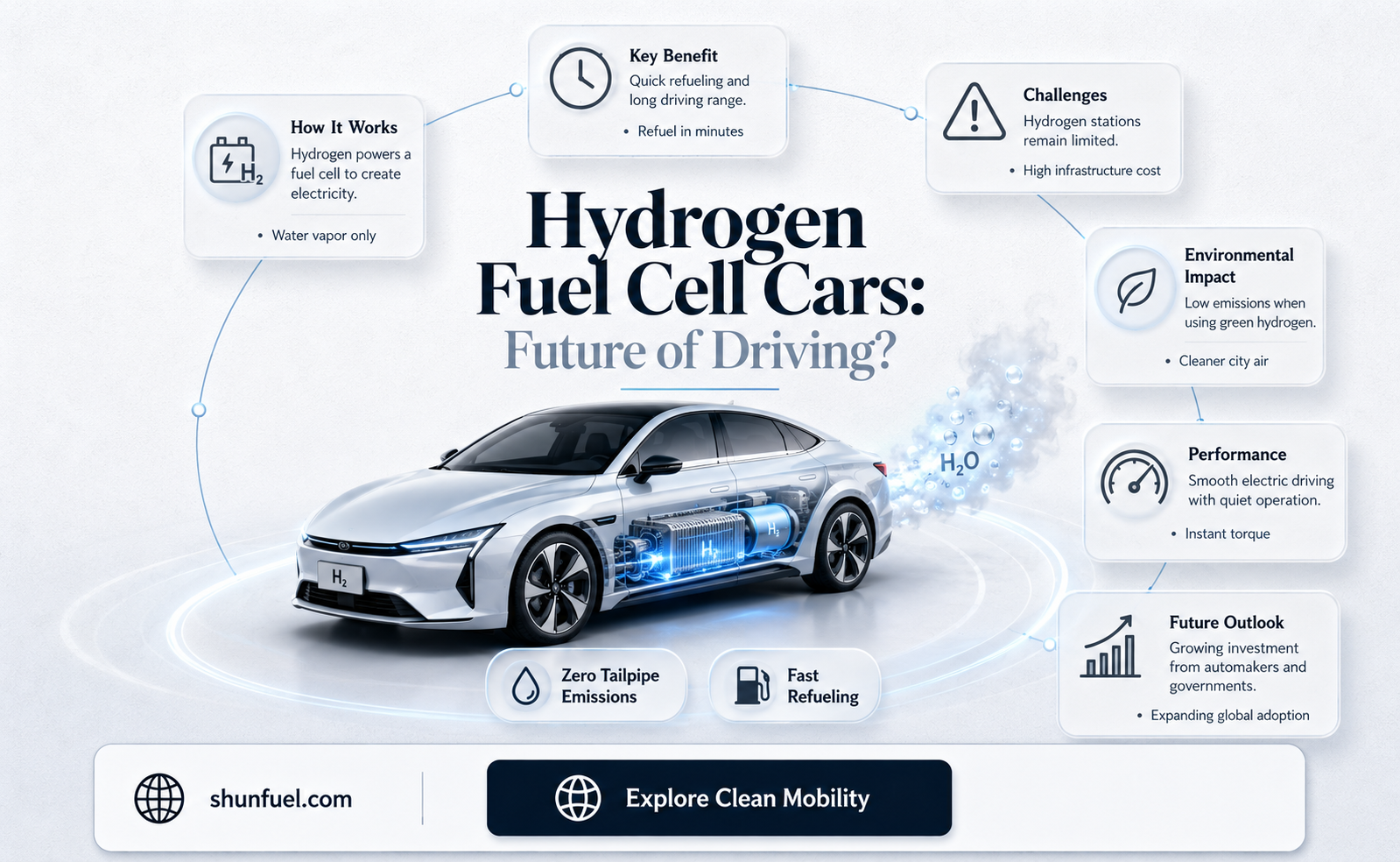 are hydrogen fuel cell cars the future