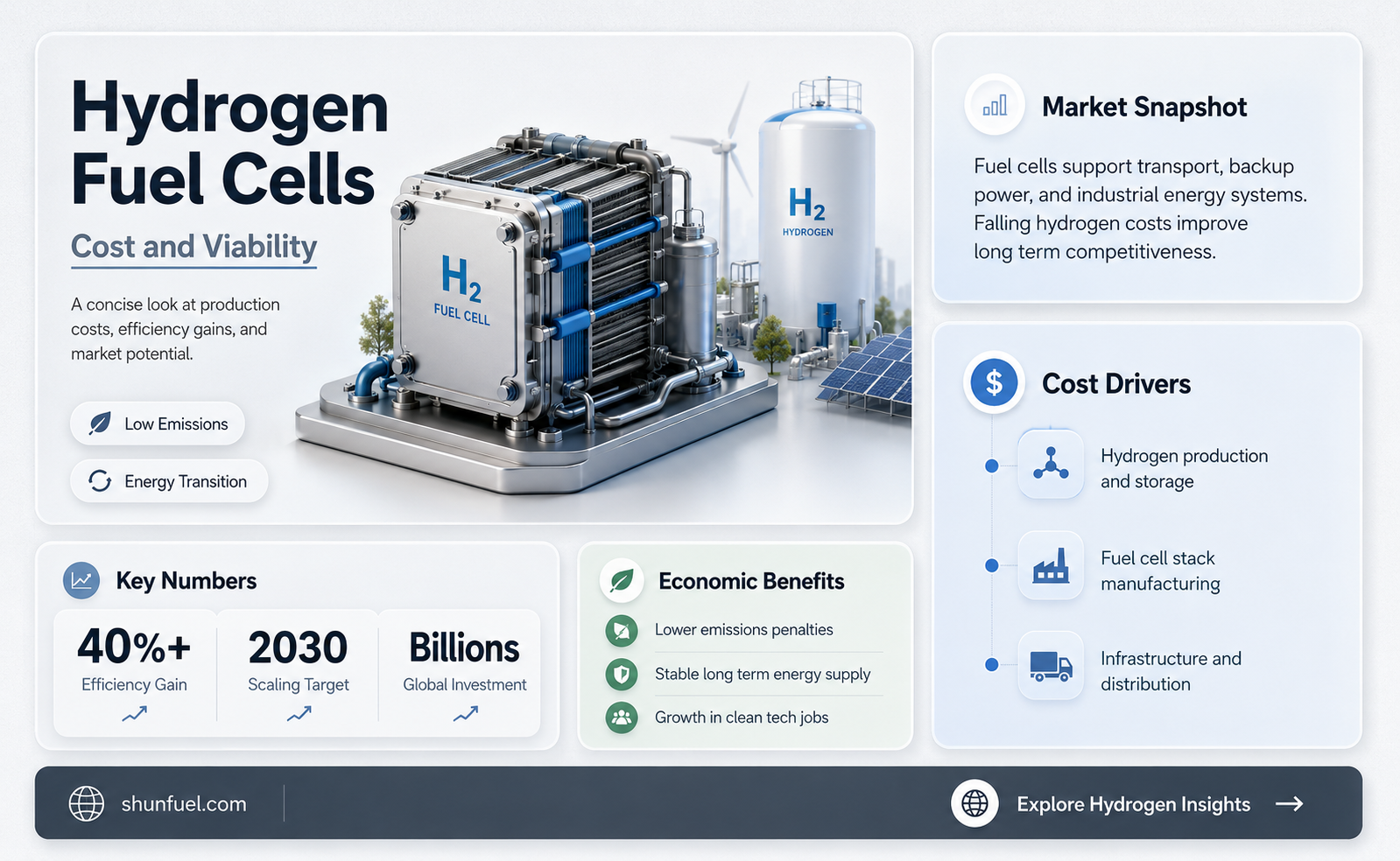 are hydrogen fuel cells expensive