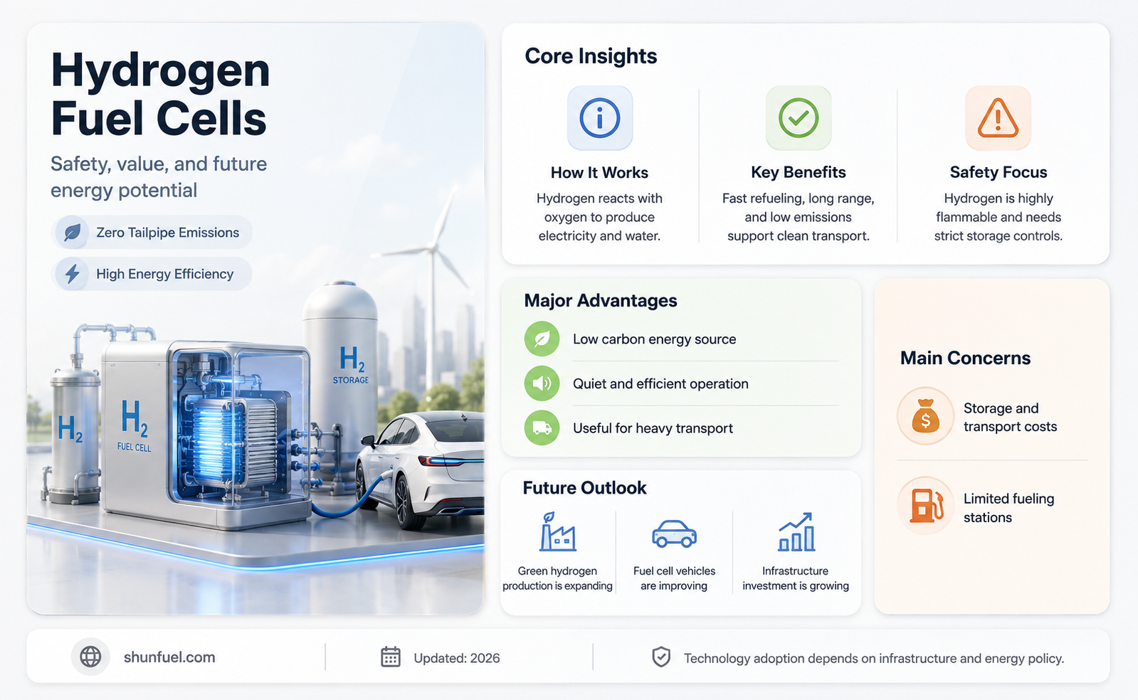 are hydrogen fuel cells safe