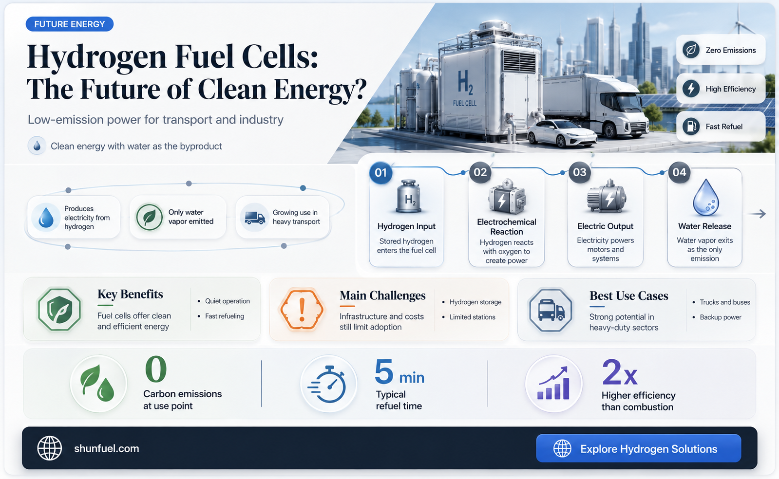 are hydrogen fuel cells going to be used