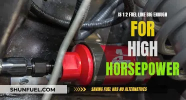 Fuel Line Size: Does It Limit Horsepower Potential?