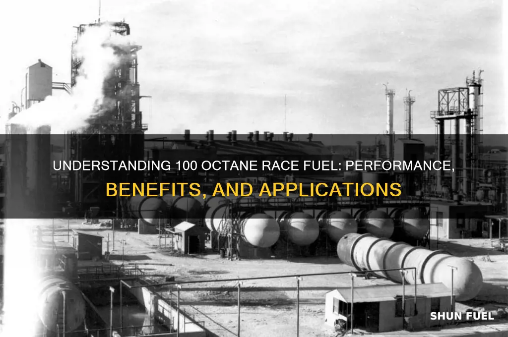 is 100 octane race fuel