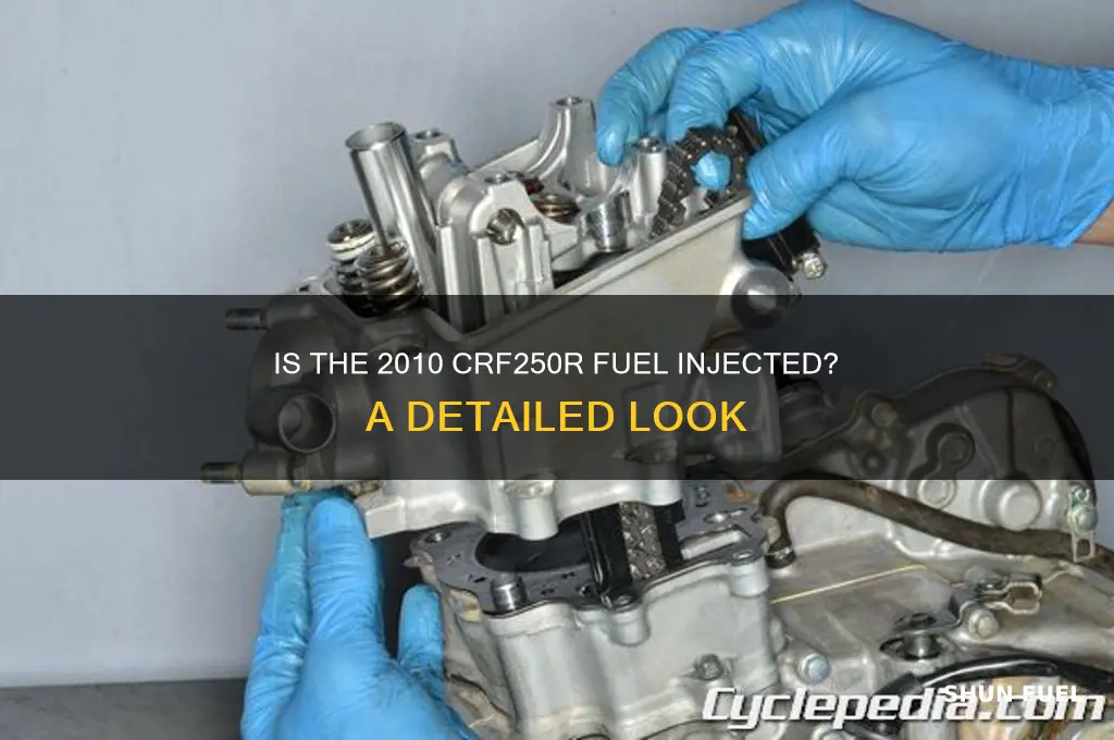 is 2010 crf250r fuel injected