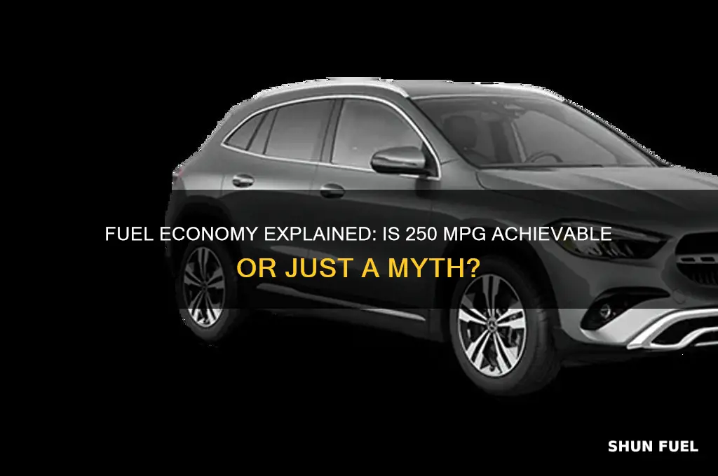 is 250 fuel economy