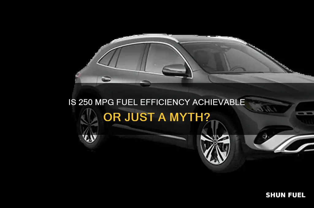 is 250 fuel efficiency