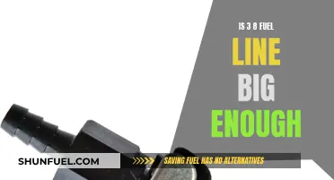 Using 3/8 Fuel Line: Is It Sufficient?