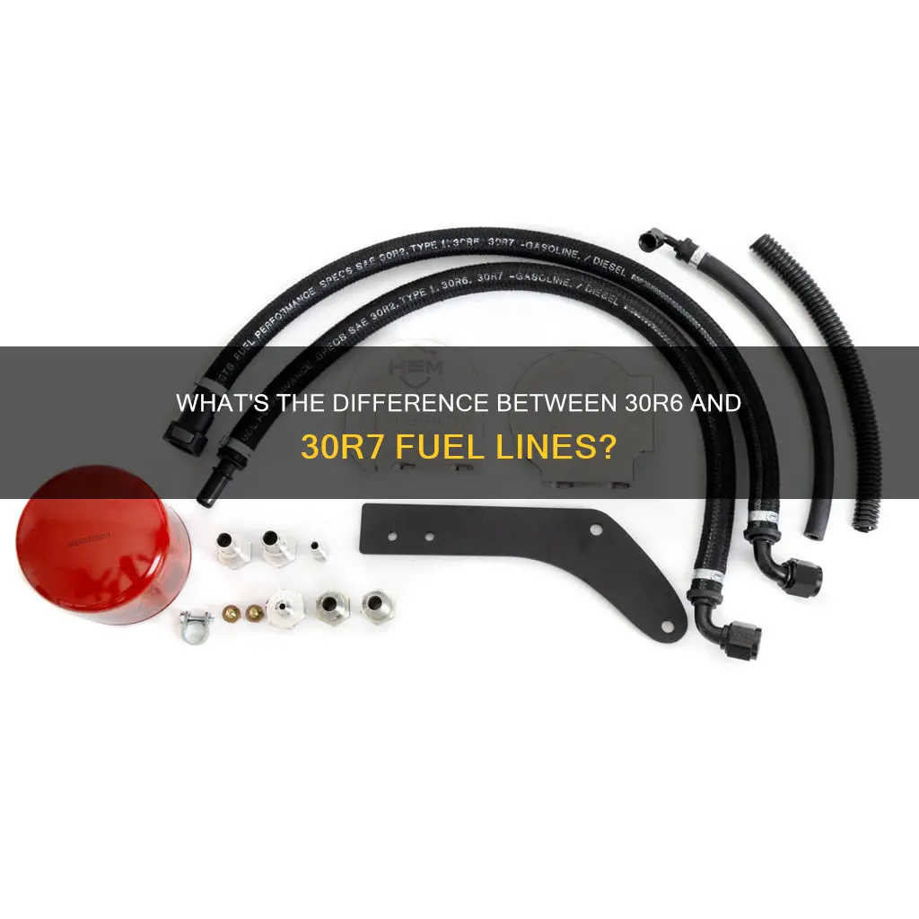 is 30r6 the same as 30r7 in fuel line