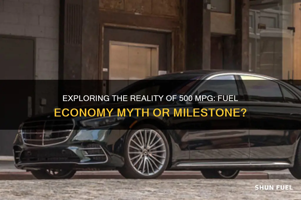 is 500 fuel economy