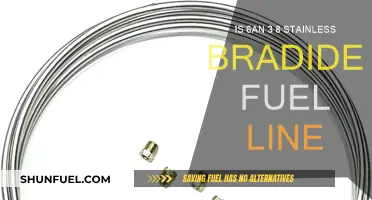 6AN 3/8 Stainless Braided Fuel Line: Ultimate Upgrade for Your Engine