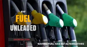 Is 87 Unleaded Fuel Right for Your Vehicle?