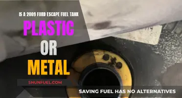 Ford Escape Fuel Tank: Plastic or Metal?