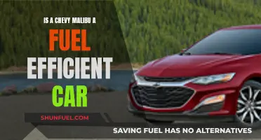 Chevy Malibu: A Fuel-Efficient Car Option?