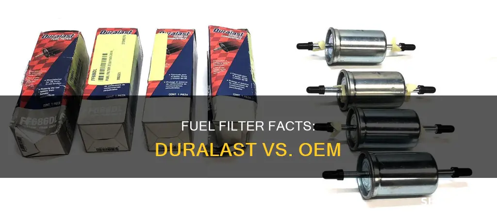 is a duralast fuel filter oem