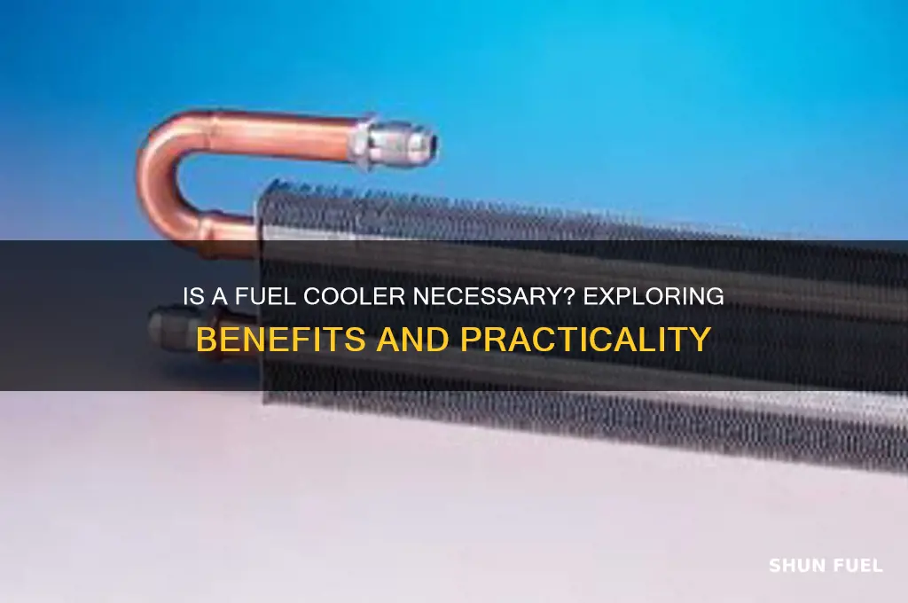 is a fuel cooler necessary