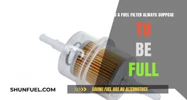 Fuel Filter Maintenance: Always Full or Empty?