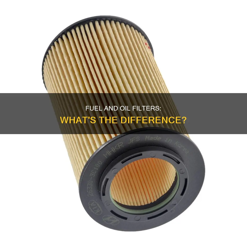 is a fuel filter an oil filter