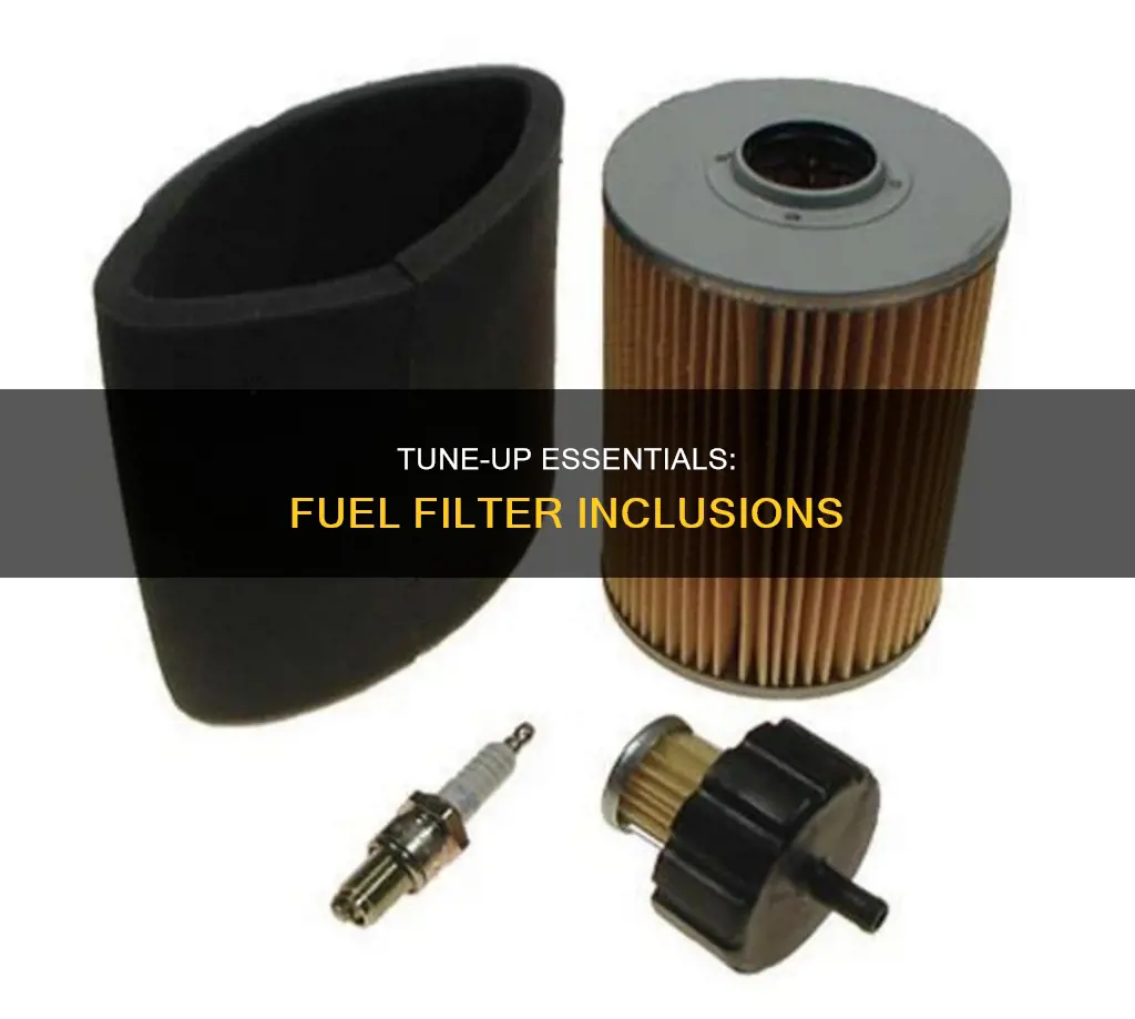 is a fuel filter included in tune up