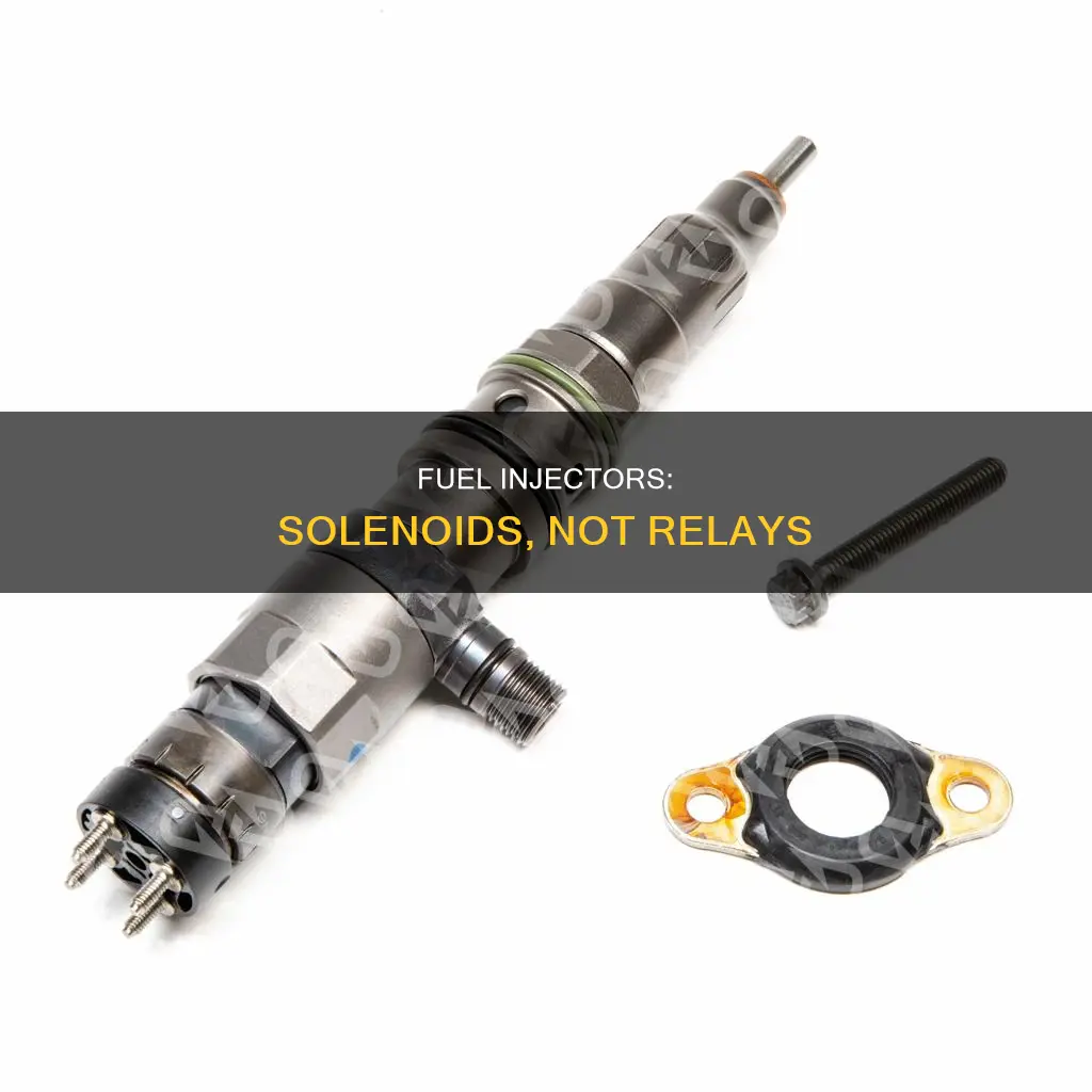 is a fuel injector a relay or solenoid