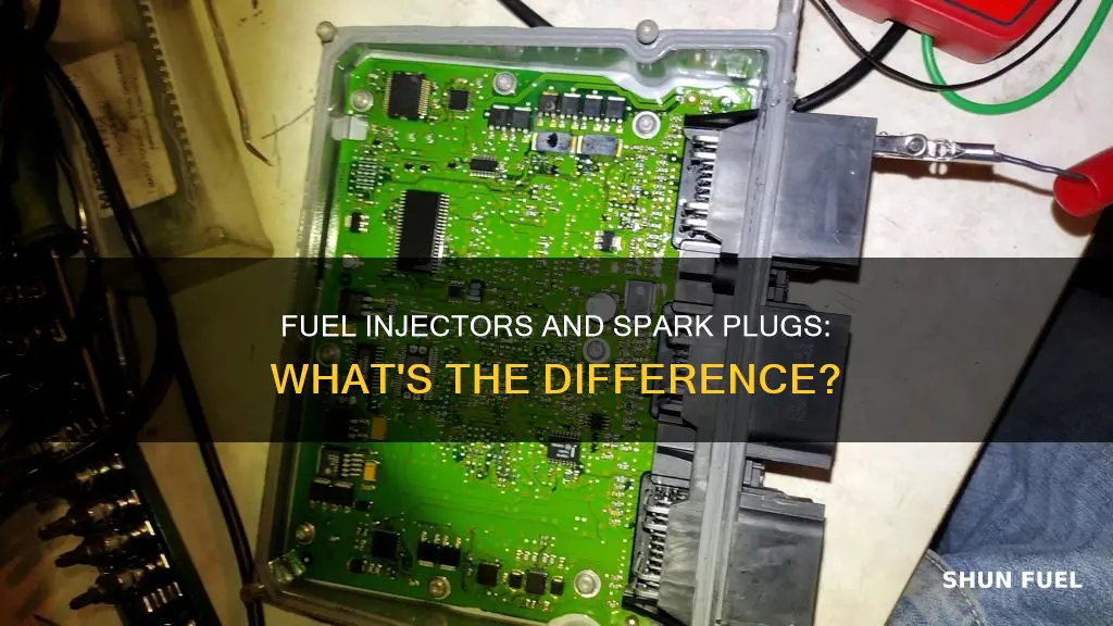 is a fuel injector a spark plug