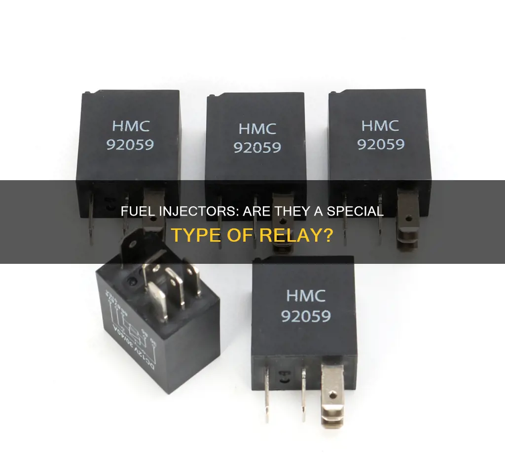 is a fuel injector a type of relay