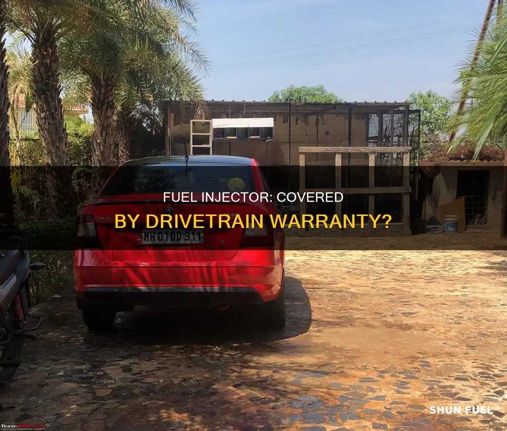 is a fuel injector covered under drivetrain warranty