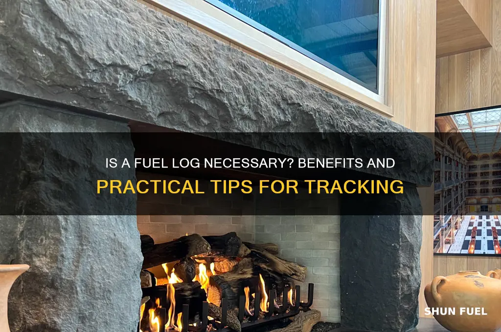 is a fuel log necessary
