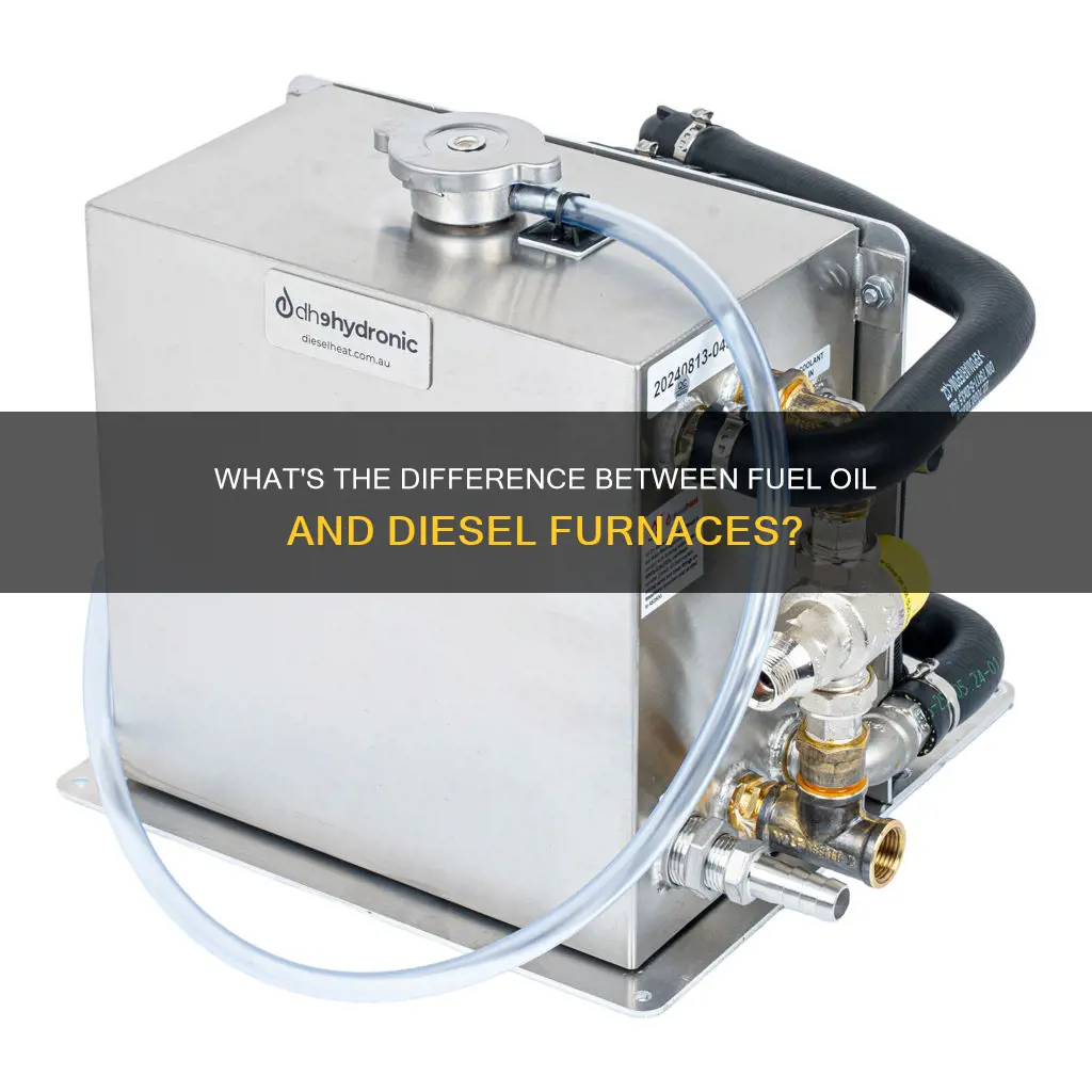 is a fuel oil furnace diffetent than diesel