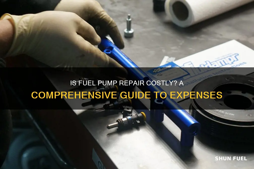 is a fuel pump expensive to fix
