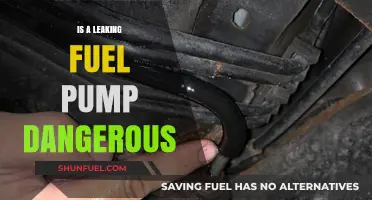Leaking Fuel Pump: Understanding the Risks and Potential Dangers