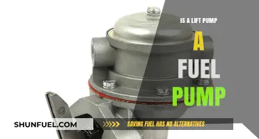 Is a Lift Pump the Same as a Fuel Pump?