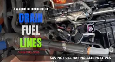 Mobile Mechanics: Fuel Line Draining Experts
