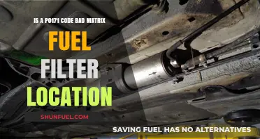 Fuel Filter Location: P0171 Code, What Now?