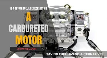 Return Fuel Lines: Carbureted Motors' Essential Safety Feature?