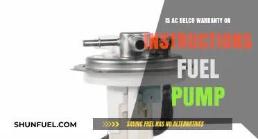 AC Delco Fuel Pump Warranty: Coverage, Claims, and Instructions Explained